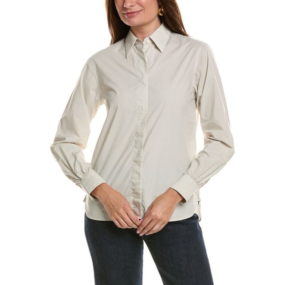 Officine Générale Womens Officine Generale Faye Top, White
